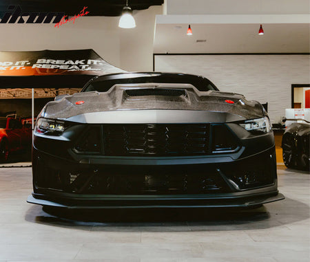 For 18-23 Ford Mustang Dark Horse HP Style Front Bumper Conversion LED Headlight