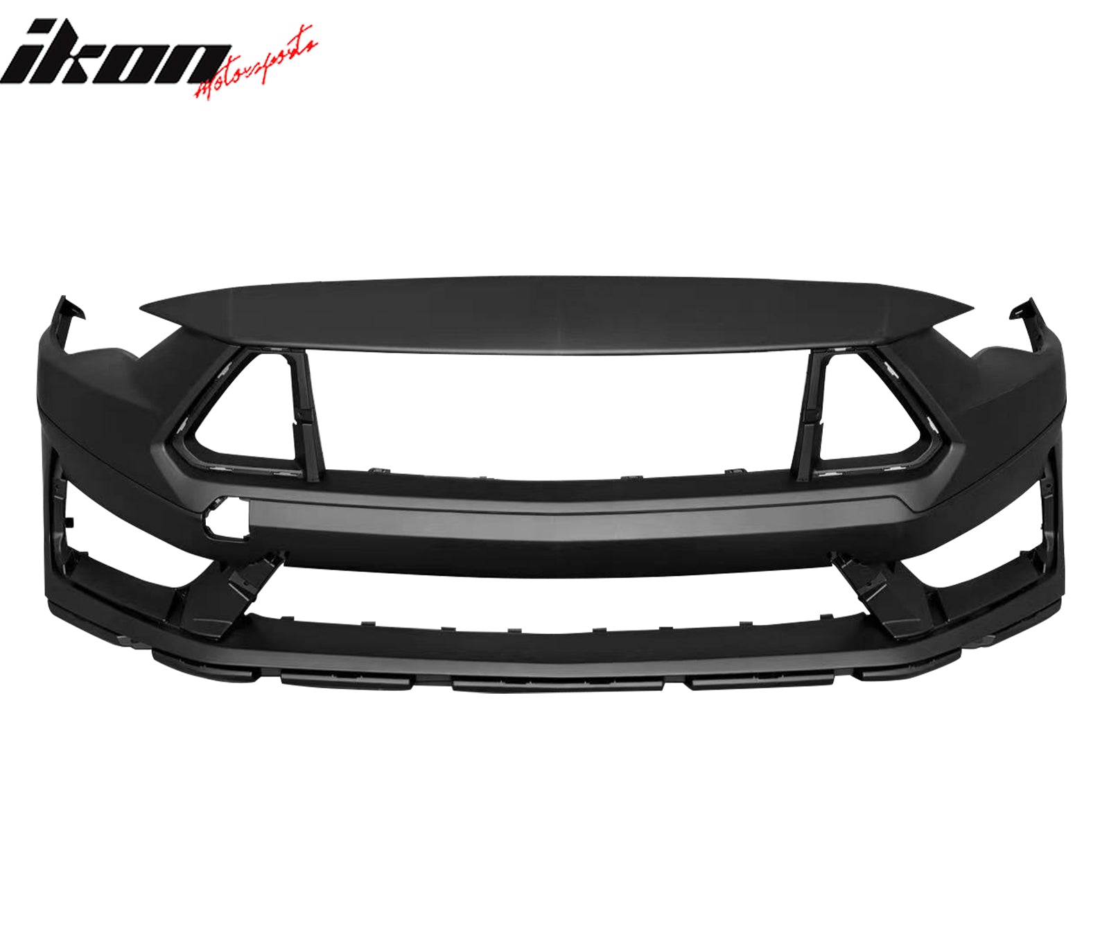 For 18-23 Ford Mustang Dark Horse HP Style Front Bumper Conversion LED Headlight