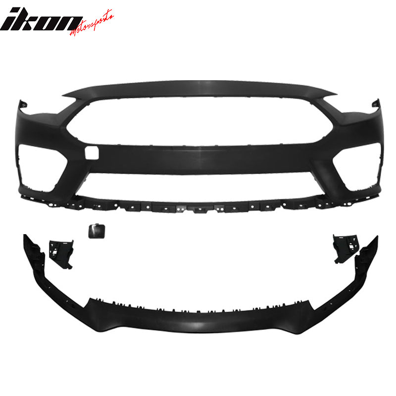 Fits 18-23 Ford Mustang Mach 1 Front Bumper Cover Conversion 2024 LED Headlights