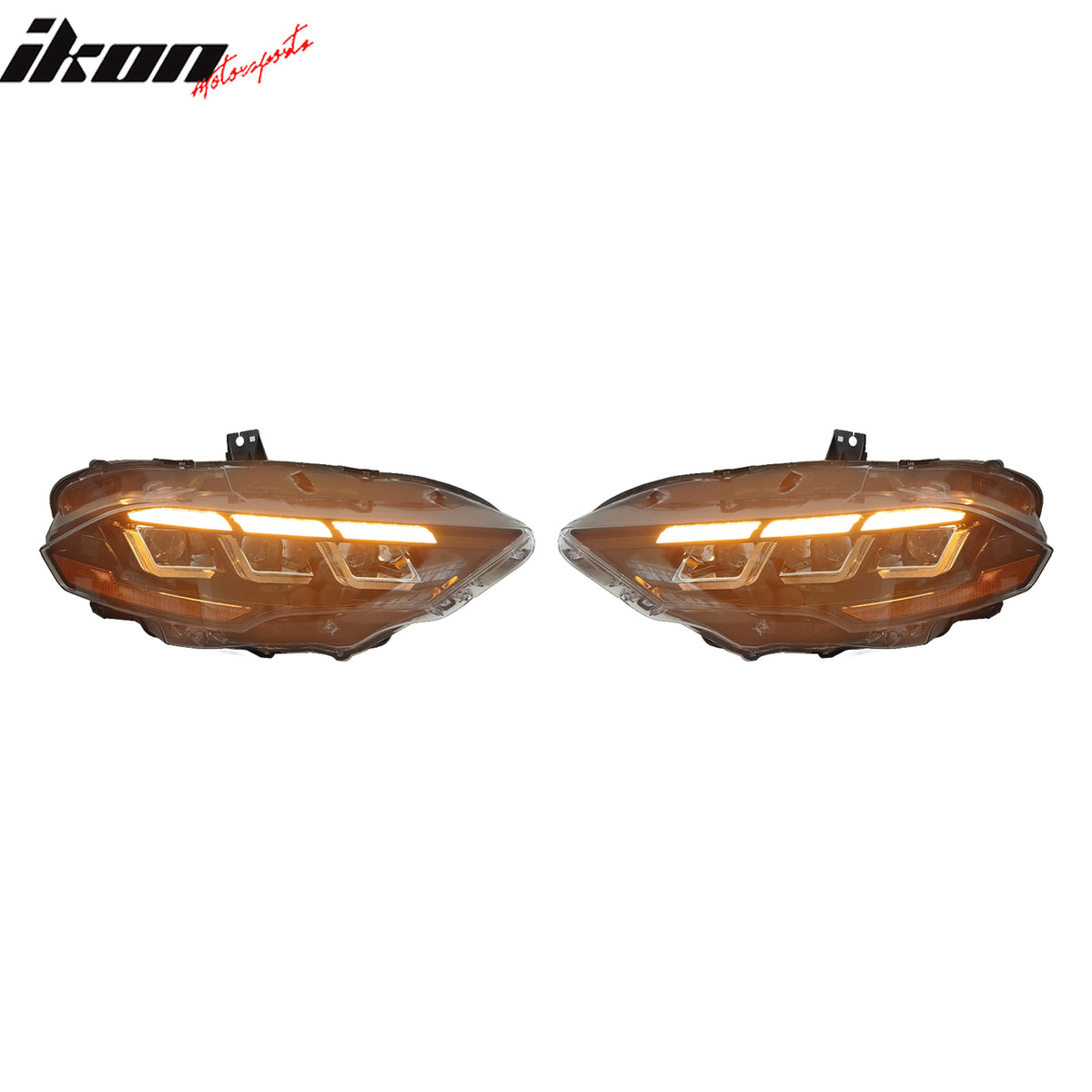 Fits 18-23 Ford Mustang Mach 1 Front Bumper Cover Conversion 2024 LED Headlights