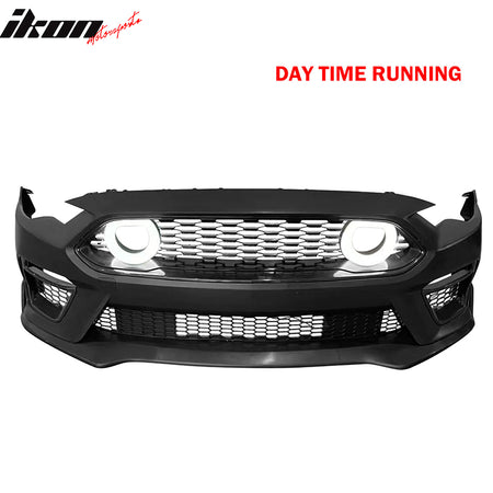 Fits 18-23 Ford Mustang Mach 1 Front Bumper Cover Conversion LED 2024 Headlights