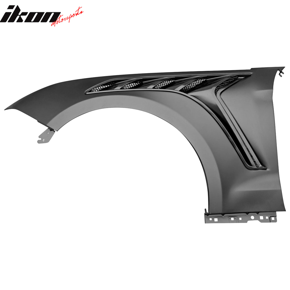 Fits 18-23 Ford Mustang V6/GT/Bullitt GTD Style Front Side Fenders - Aluminum