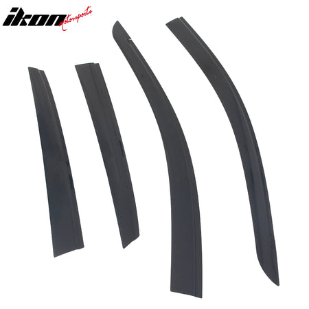 Fits 18-23 Hyundai Kona & Kona Electric Low Profile Style Tape-on Window Visors