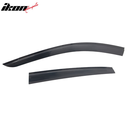 Fits 18-23 Hyundai Kona & Kona Electric Low Profile Style Tape-on Window Visors