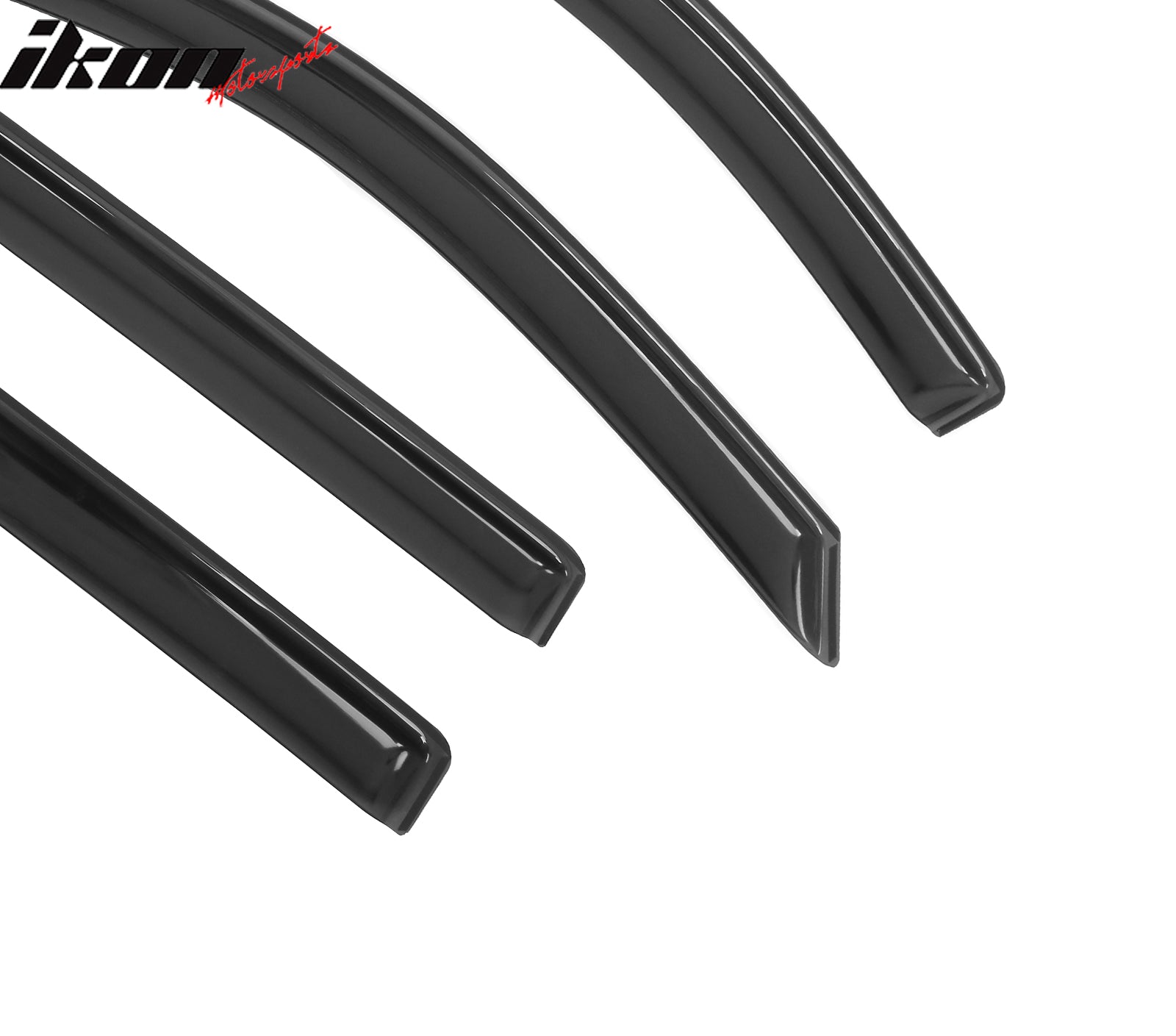 Fits 18-23 Chevy Traverse Window Visors Vent Rain Guards Deflectors In-Channel