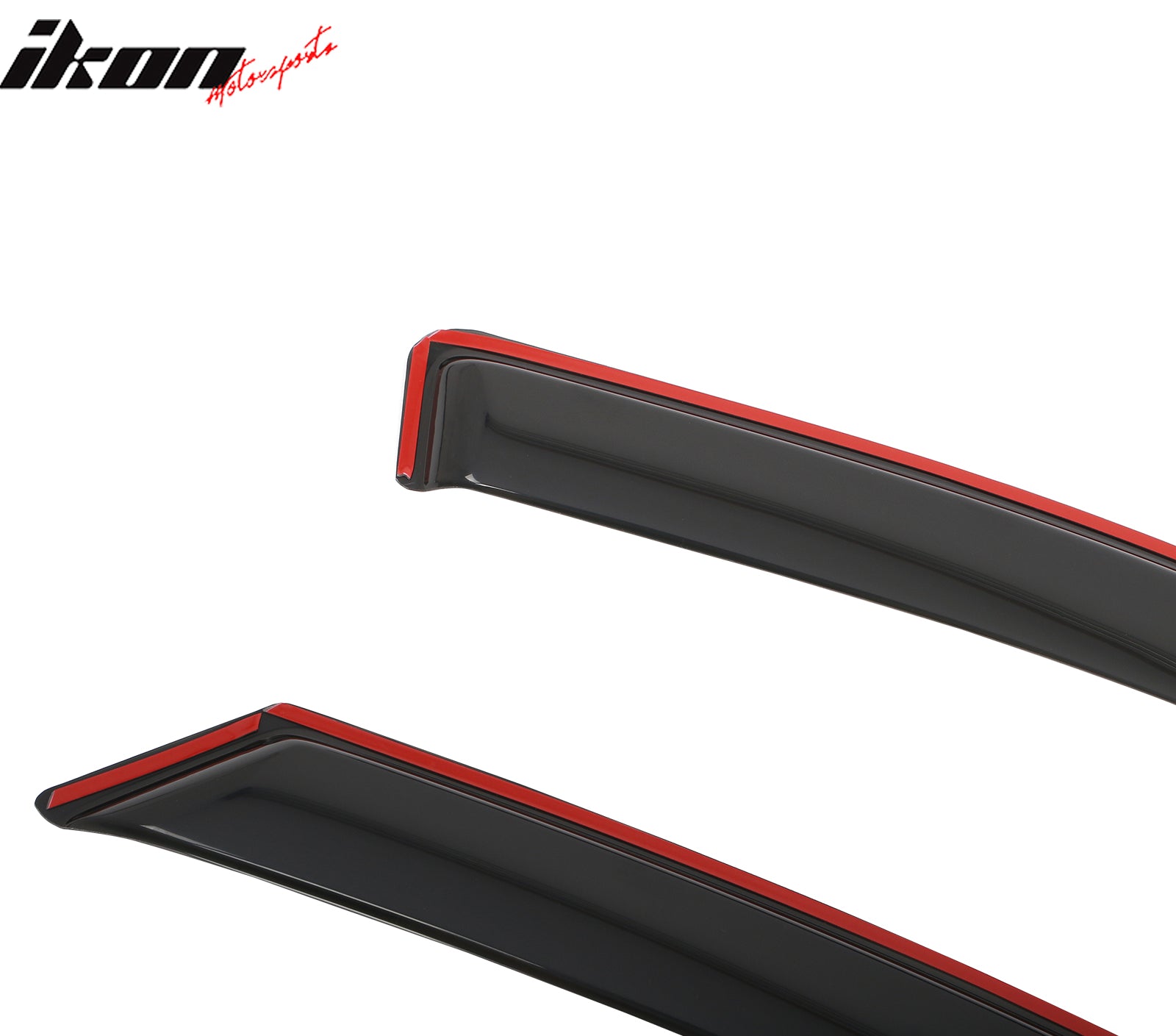 Fits 18-23 Chevy Traverse Window Visors Vent Rain Guards Deflectors In-Channel