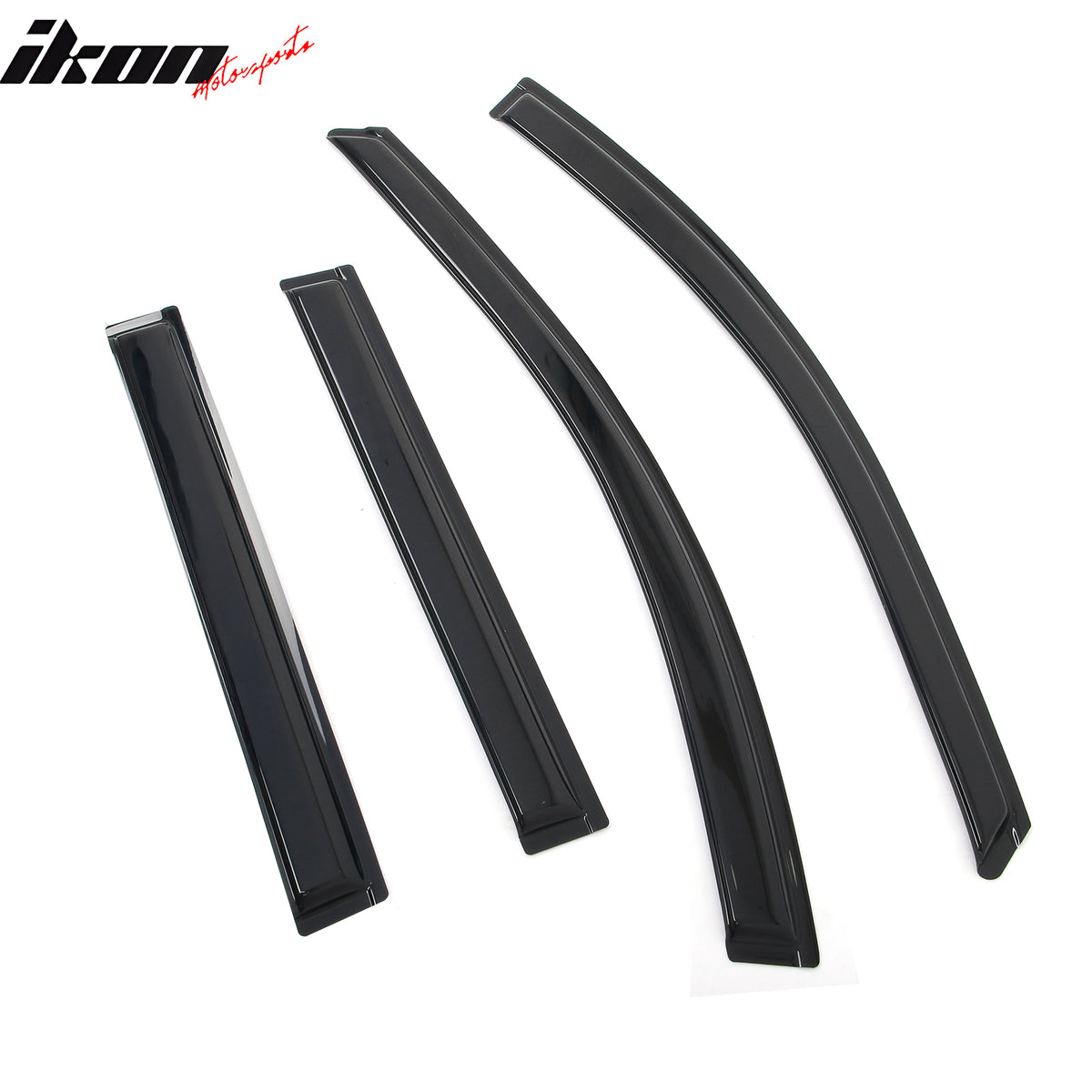 Fits 18-23 Chevy Traverse Window Visors Vent Rain Sun Guards Deflectors Tape-On