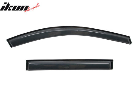 Fits 18-23 Chevy Traverse Window Visors Vent Rain Sun Guards Deflectors Tape-On