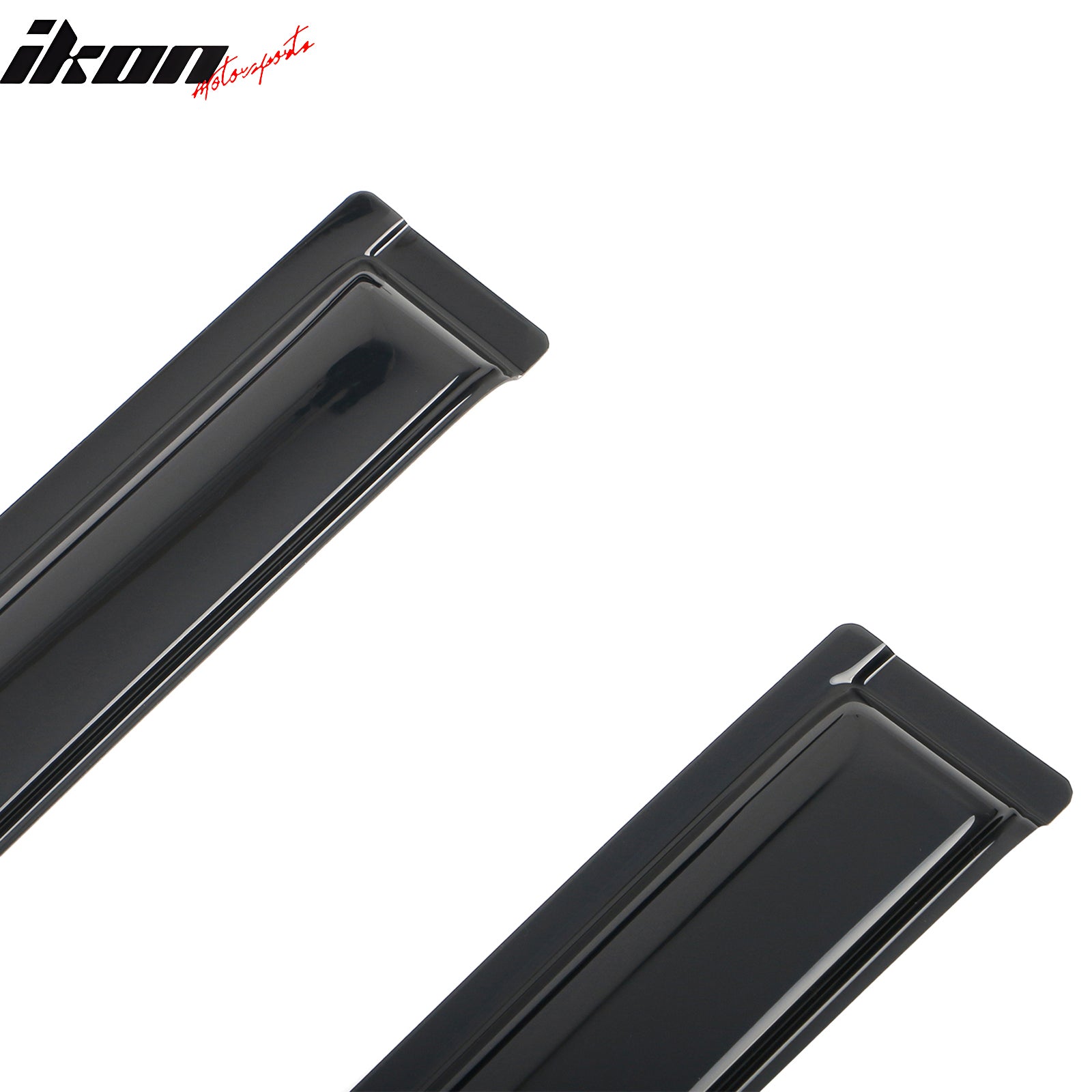 Fits 18-23 Chevy Traverse Window Visors Vent Rain Sun Guards Deflectors Tape-On