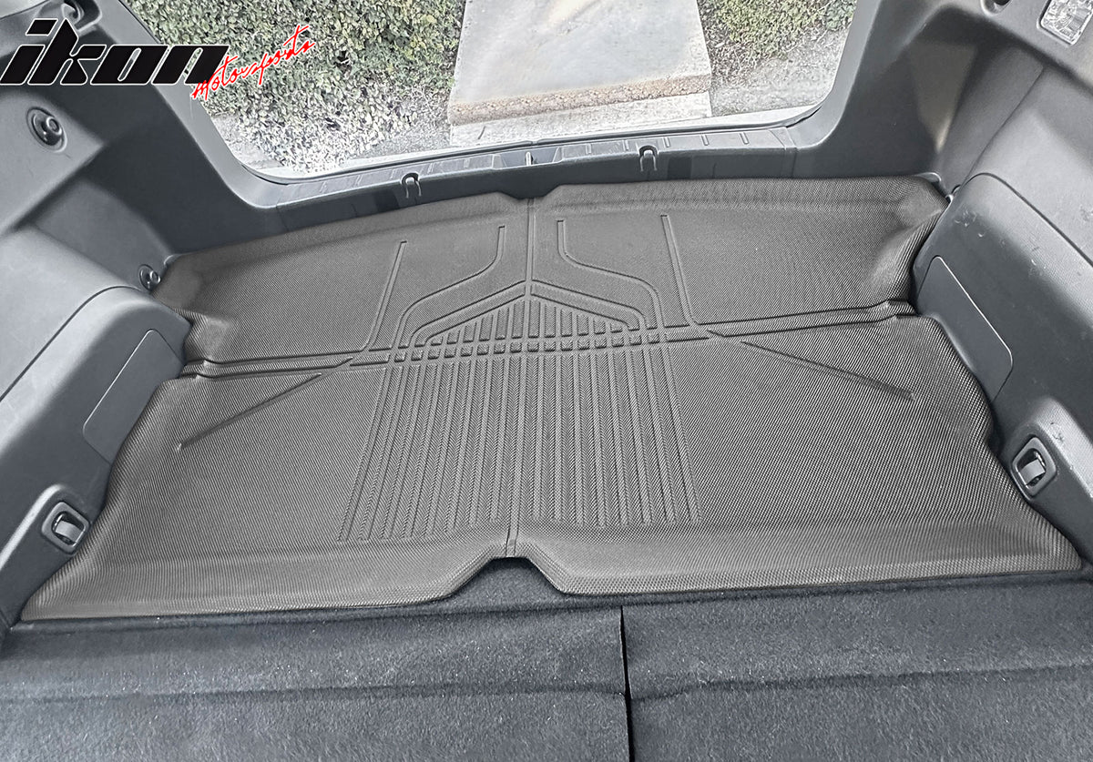 BDK All Weather Cargo Trunk Mat – Semi Custom Fit, Black, Trim-to-Design, Heavy Duty, Fits Subaru Models