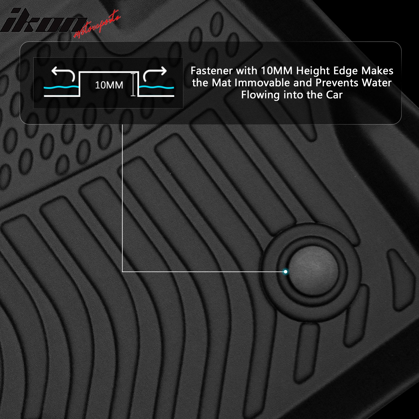 Fits 18-24 BMW X3 G01 19-25 X4 G02 3D Floor Mats All Season Carpets Liner - TPE