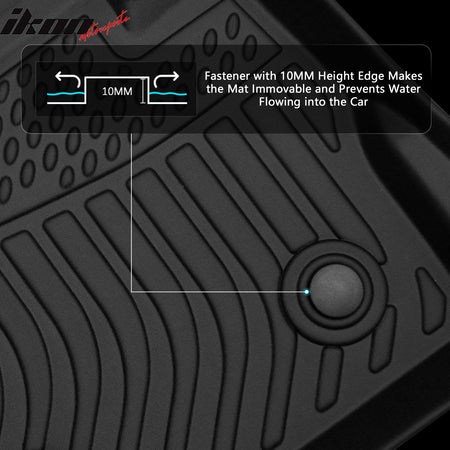 Fits 18-24 BMW X3 G01 19-25 X4 G02 3D Floor Mats All Season Carpets Liner - TPE