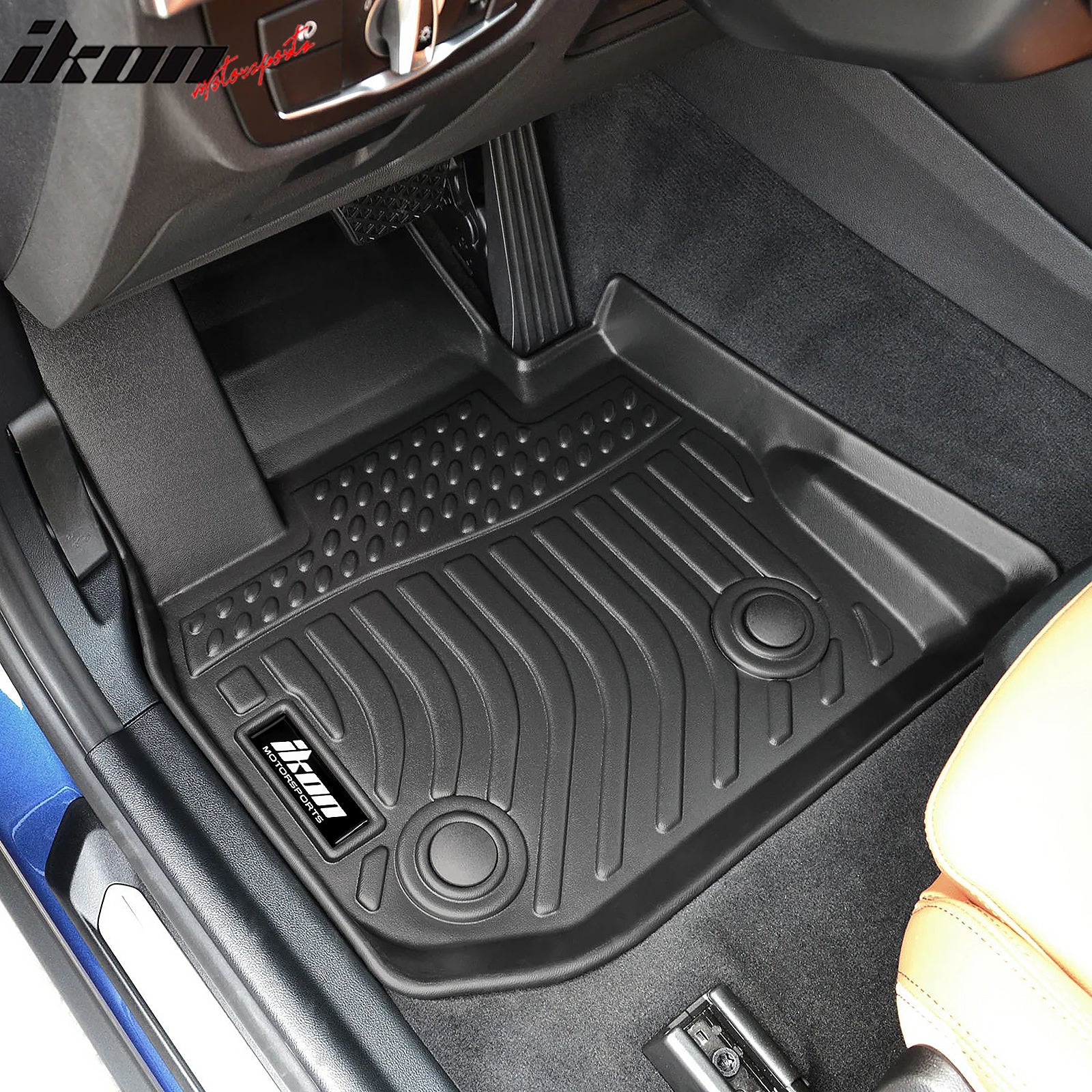 Fits 18-24 BMW X3 G01 19-25 X4 G02 3D Floor Mats All Season