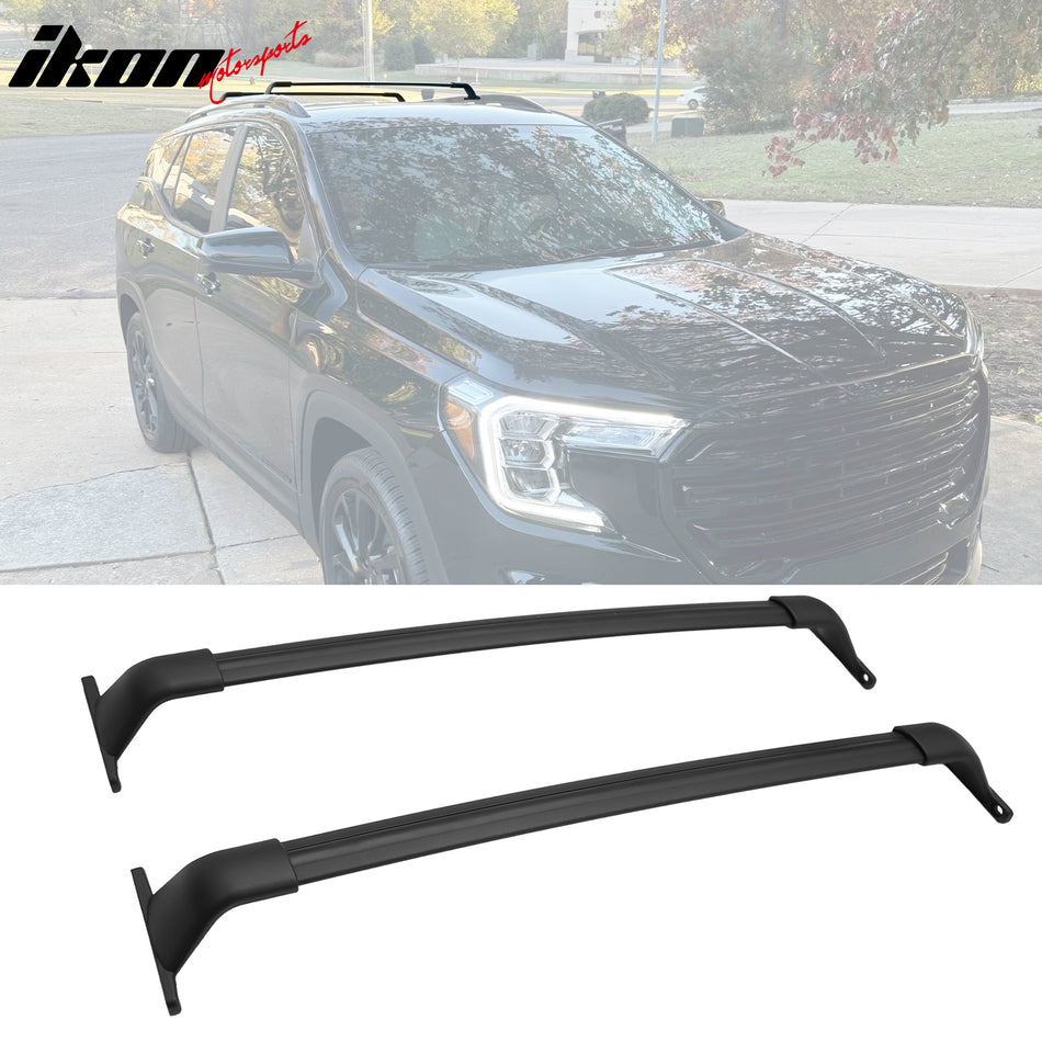 2018-2024 Chevy Equinox GMC Terrain Roof Rack Crossbar Aluminum ABS