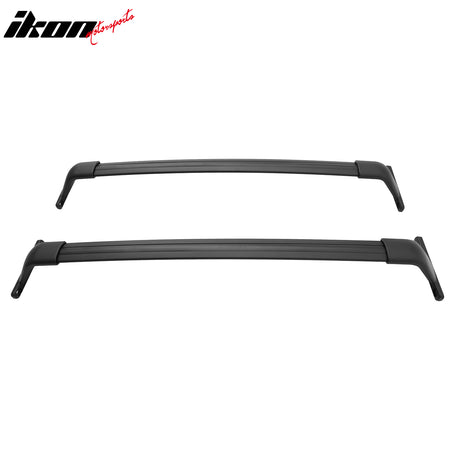 Fits 18-24 Equinox Terrain Roof Rack Rail Luggage Carrier Cross Bars - Aluminum