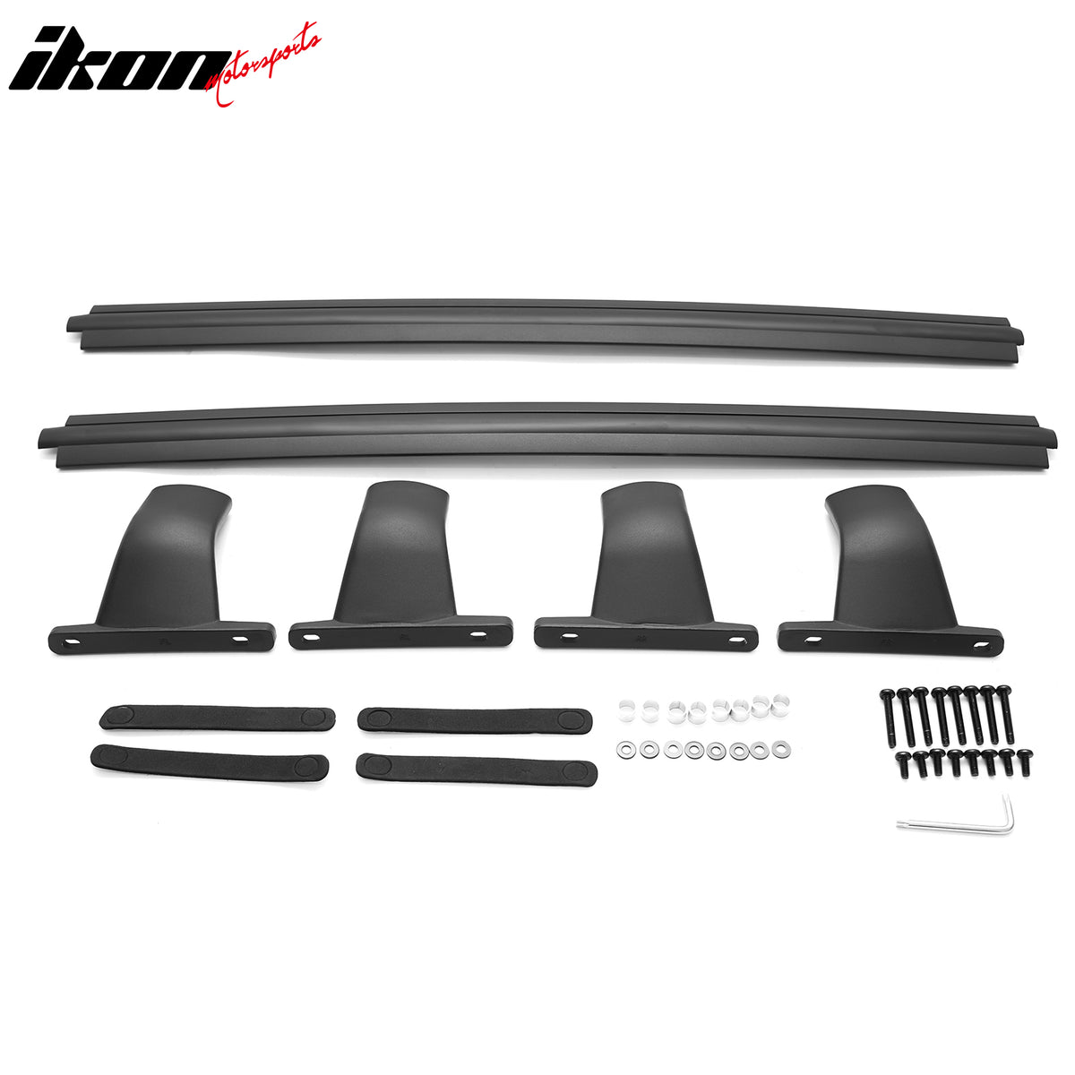 Fits 18-24 Equinox Terrain Roof Rack Rail Luggage Carrier Cross Bars - Aluminum