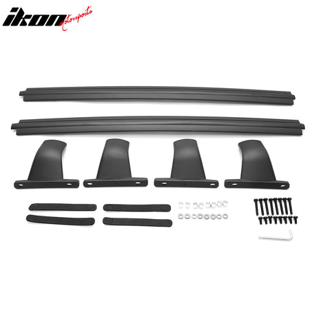 Fits 18-24 Equinox Terrain Roof Rack Rail Luggage Carrier Cross Bars - Aluminum