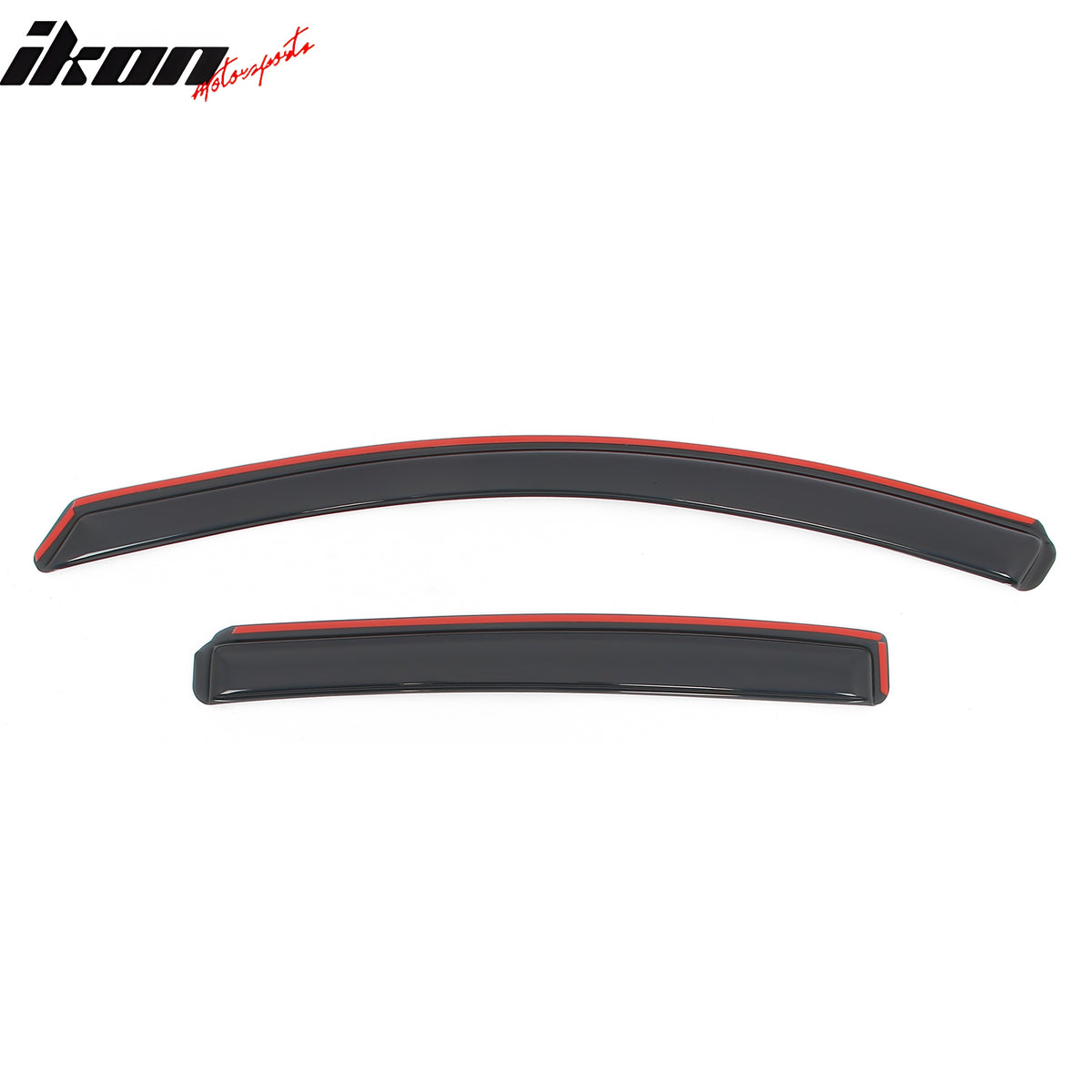 Fits 18-24 Chevy Equinox In-channel Window Visor Acrylic Side Door Deflector 4PC