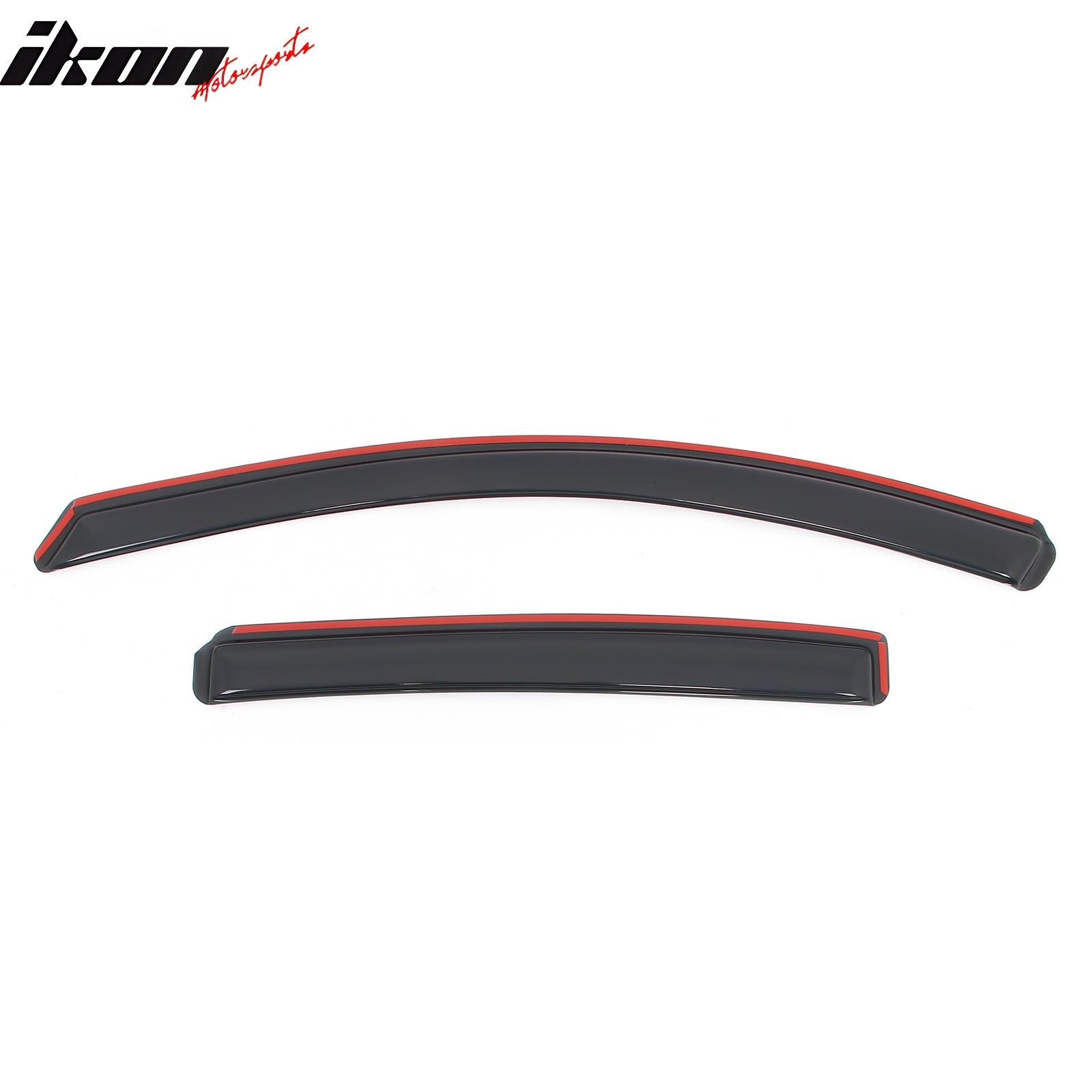 Fits 18-24 Chevy Equinox In-channel Window Visor Acrylic Side Door Deflector 4PC