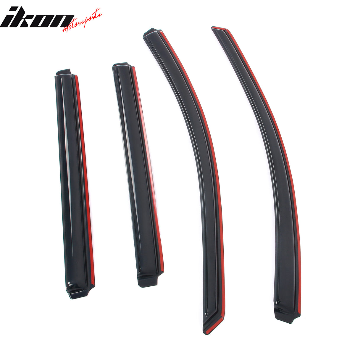 Fits 18-24 GMC Terrain In-Channel Window Visors Acrylic Side Door Rain Deflector