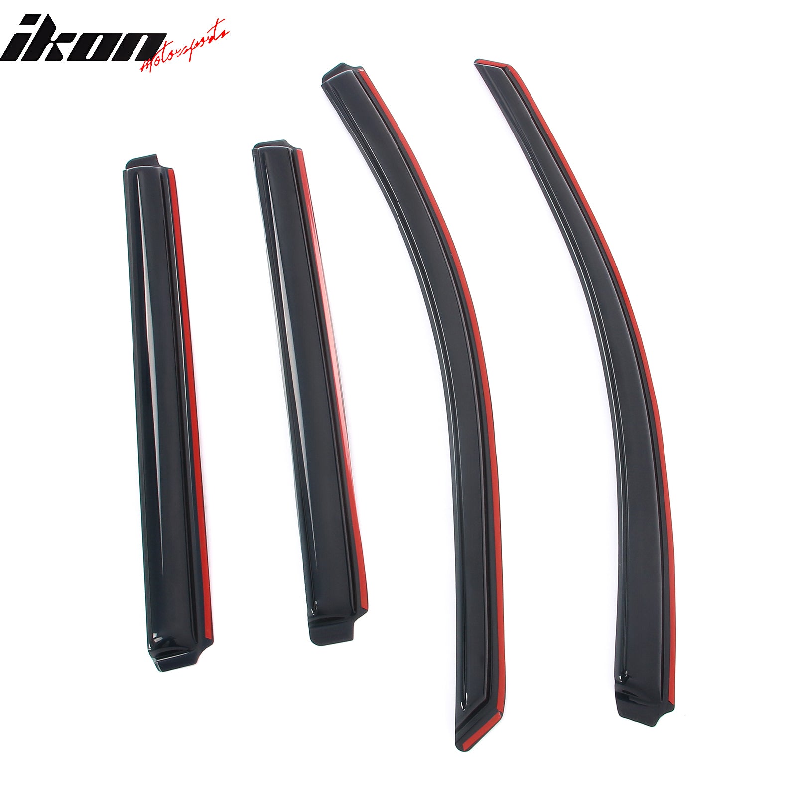 Fits 18-24 GMC Terrain In-Channel Window Visors Acrylic Side Door Rain Deflector