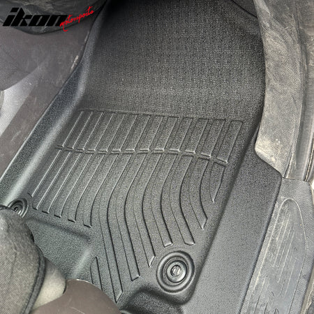 Fits 18-25 Honda Odyssey All Season 3D Floor Mats Front Rear Row Carpets - TPE