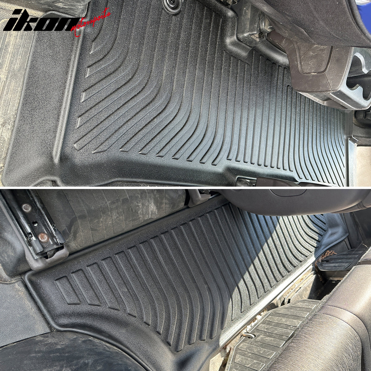 Fits 18-25 Honda Odyssey All Season 3D Floor Mats Front Rear Row Carpets - TPE