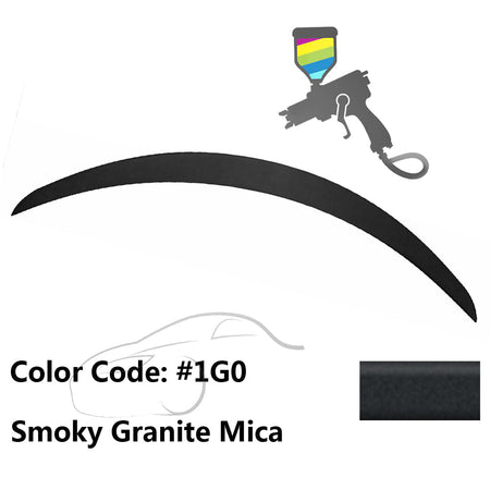 2018 - 2024 Lexus LC500 LC500H Painted Trunk Spoiler ABSPainted 1G0 Smoky Granite MicaIkon Motorsports