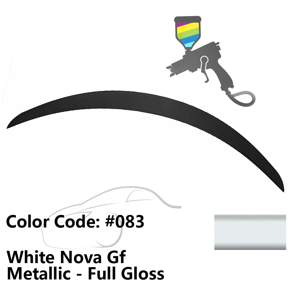 2018 - 2024 Lexus LC500 LC500H Painted Trunk Spoiler ABSPainted 083 White Nova Gf Metallic - Full GlossIkon Motorsports