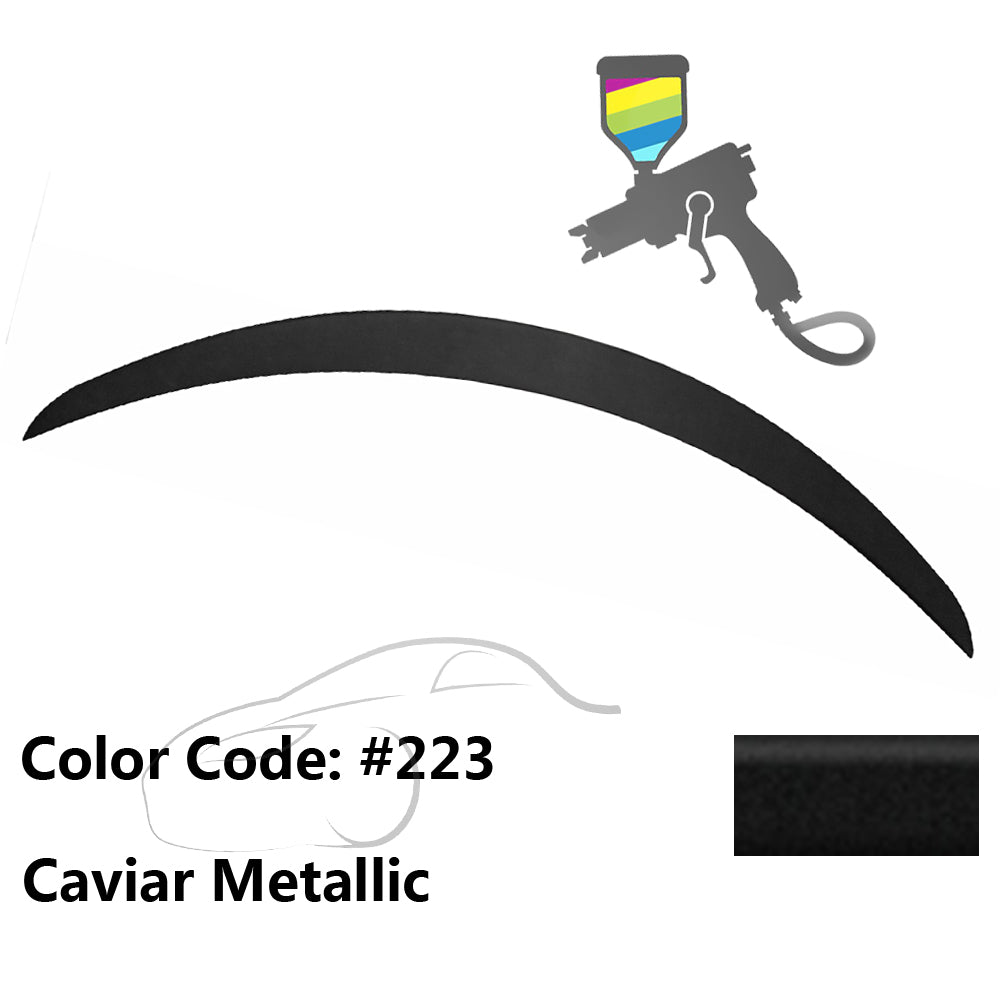 2018 - 2024 Lexus LC500 LC500H Painted Trunk Spoiler ABSPainted 223 Caviar MetallicIkon Motorsports