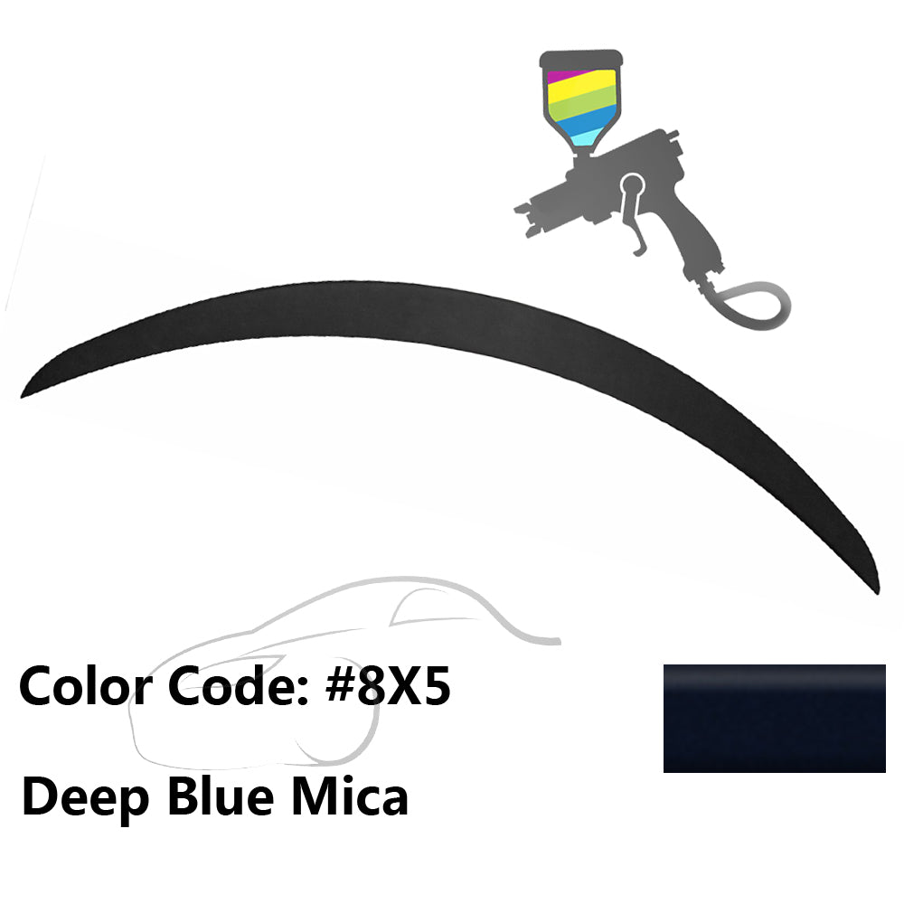 2018 - 2024 Lexus LC500 LC500H Painted Trunk Spoiler ABSPainted 8X5 Deep Blue MicaIkon Motorsports