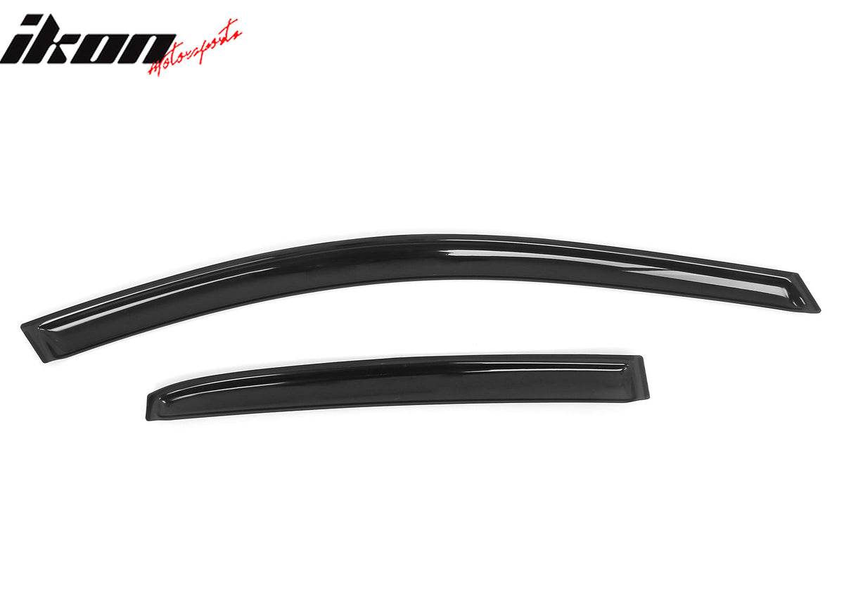 EOS Visors MUGEN Style Side Window Rain Guards For 2018-2024 Toyota Camry (4-Piece Set)