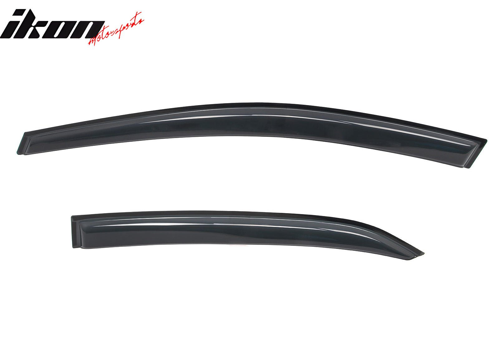 2018 - 2024 Toyota Camry 4PCS Tape on Window Visors Vent Rain Sun GuardsIkon Motorsports