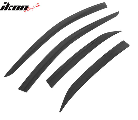2018 - 2024 Toyota Camry Low Profile Style Tape on Window Visors GuardsIkon Motorsports