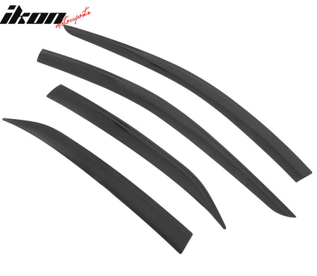 2018 - 2024 Toyota Camry Low Profile Style Tape on Window Visors GuardsIkon Motorsports