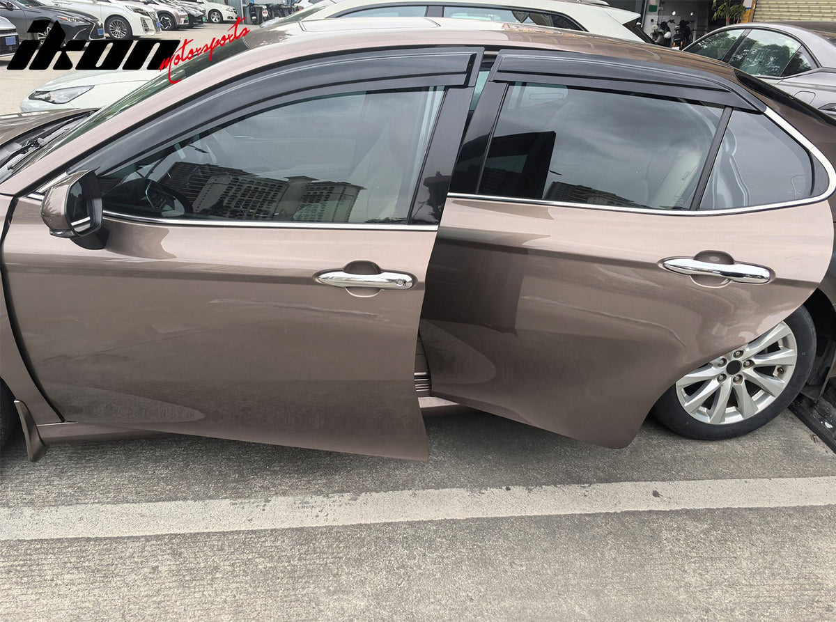 2018 - 2024 Toyota Camry Mugen Large Style Tape on Window Visors GuardsIkon Motorsports