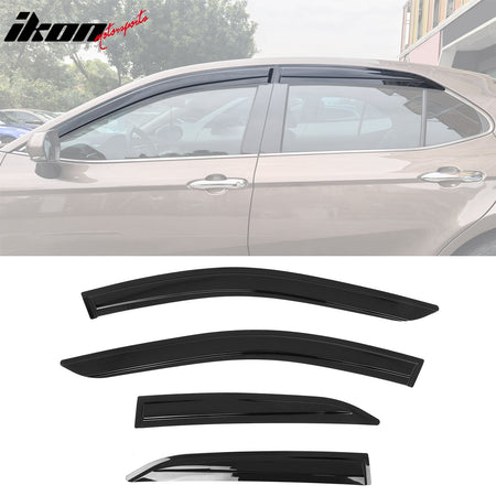 2018 - 2024 Toyota Camry Mugen Large Style Tape on Window Visors GuardsIkon Motorsports