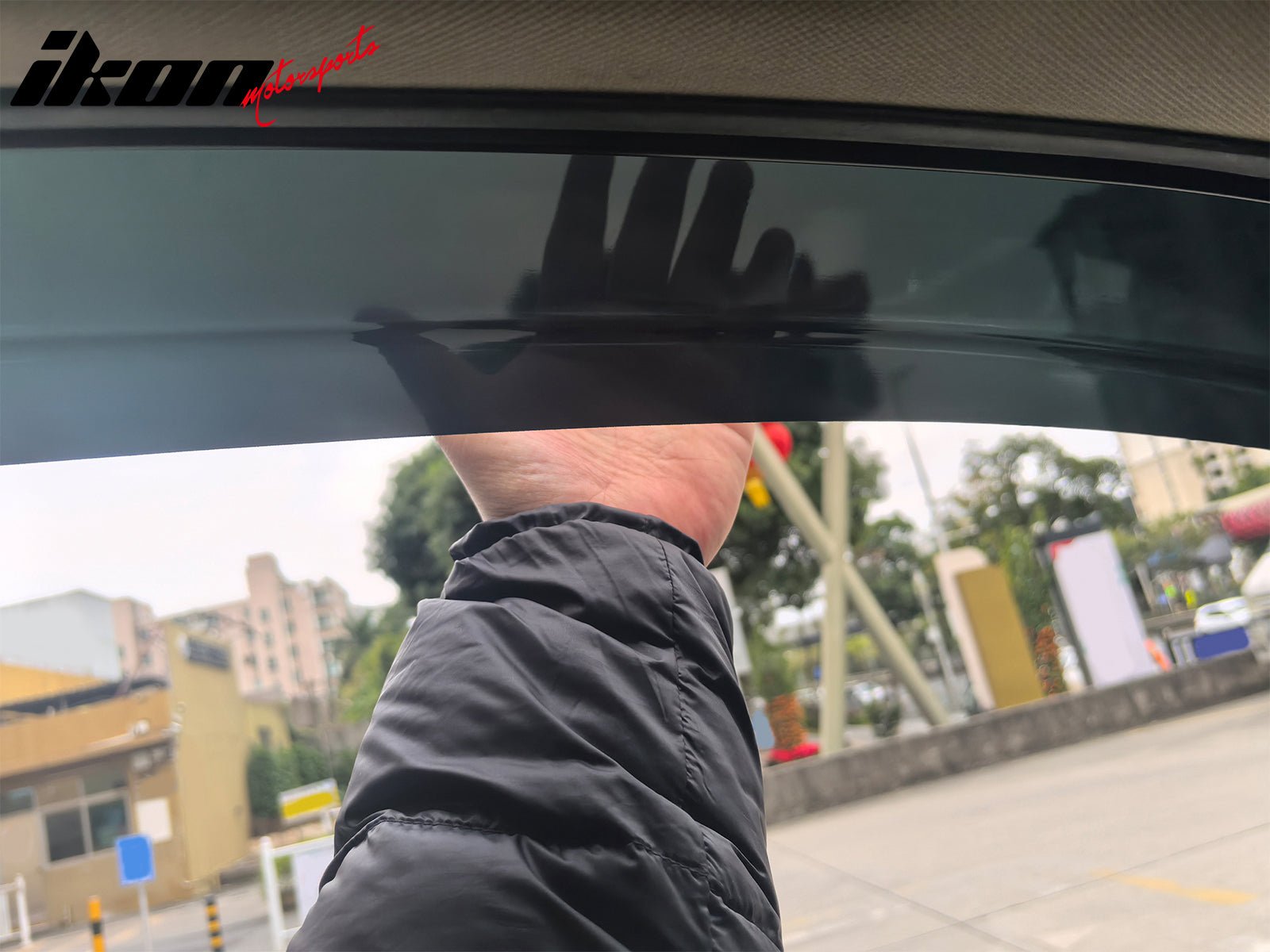 2018 - 2024 Toyota Camry Mugen Large Style Tape on Window Visors GuardsIkon Motorsports