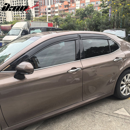 2018 - 2024 Toyota Camry Mugen Large Style Tape on Window Visors GuardsIkon Motorsports