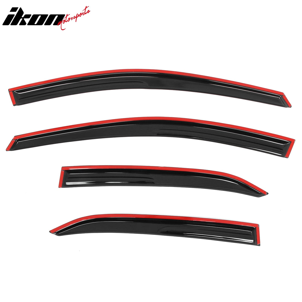 2018 - 2024 Toyota Camry Mugen V2 Style Tape on Window Visors GuardsIkon Motorsports