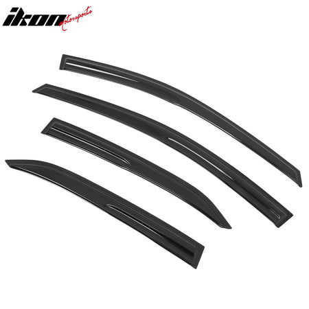 2018 - 2024 Toyota Camry Mugen V2 Style Tape on Window Visors GuardsIkon Motorsports