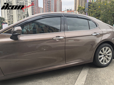 2018 - 2024 Toyota Camry Mugen V2 Style Tape on Window Visors GuardsIkon Motorsports