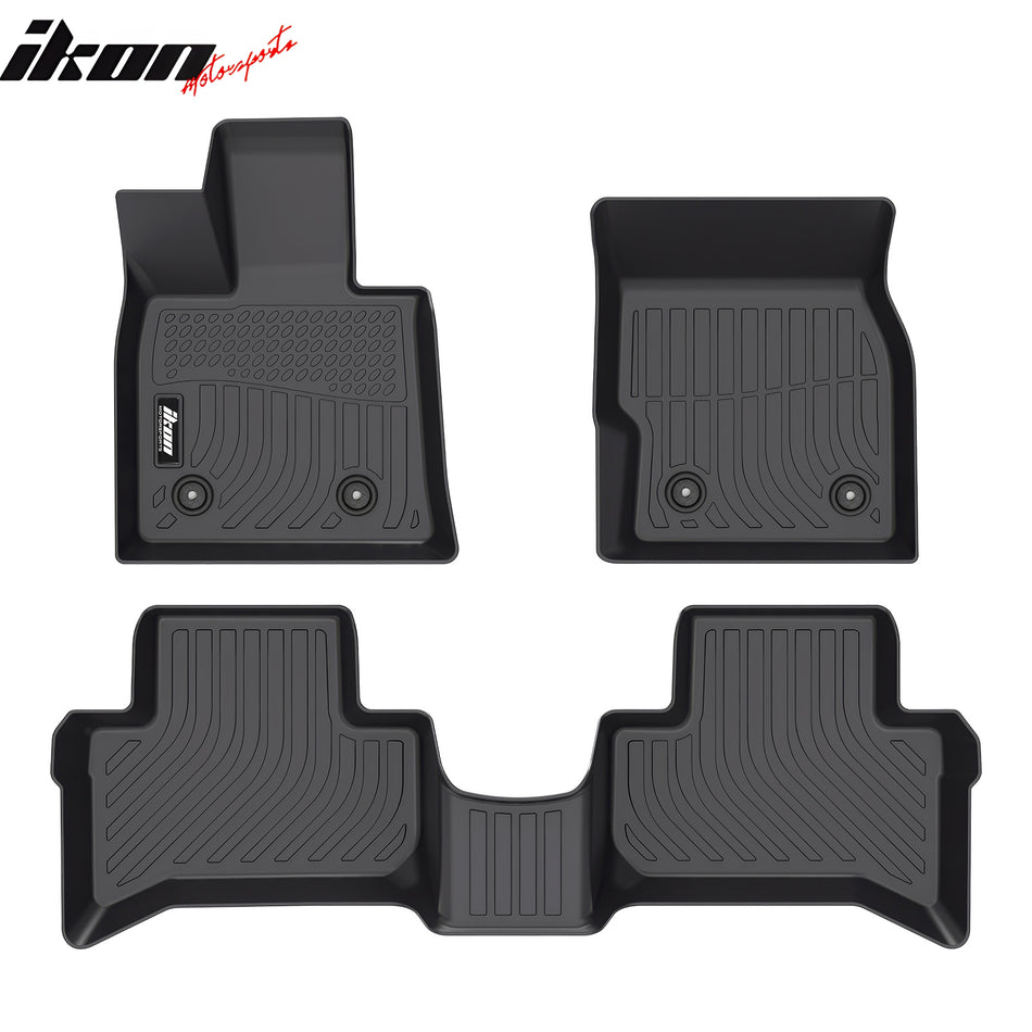 2018-2025 Alfa Romeo Stelvio Floor Mats TPE 3D All Weather Carpets