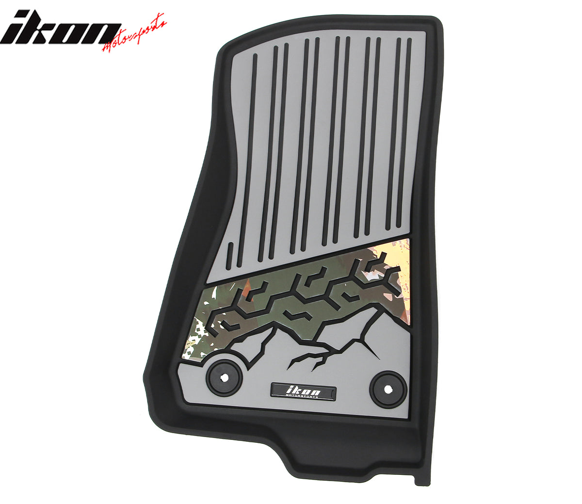 Fits 18-25 Jeep Wrangler JL Unlimited 4Dr TPE Floor Mats Carpet Liner Black Gray