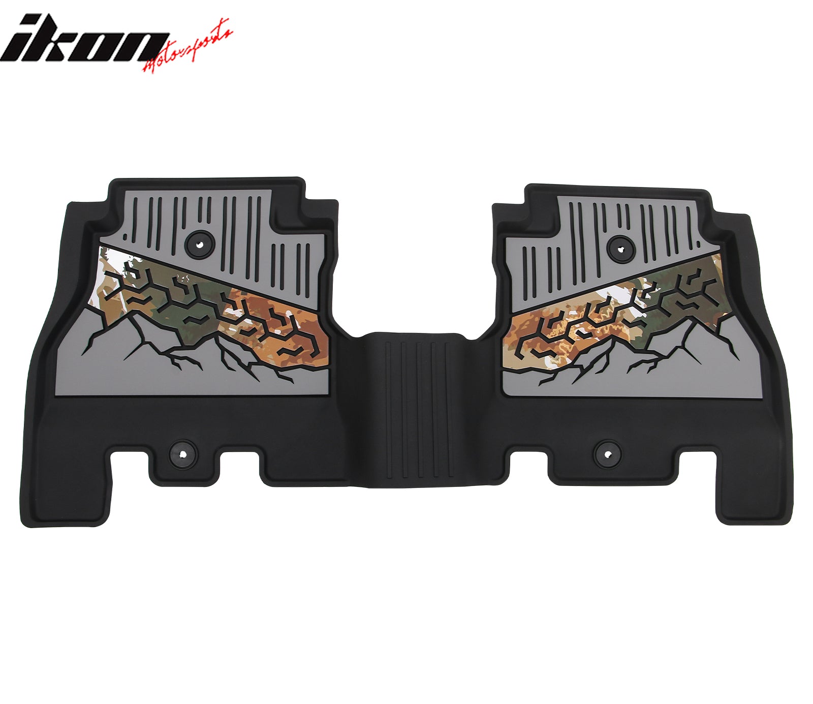 Fits 18-25 Jeep Wrangler JL Unlimited 4Dr TPE Floor Mats Carpet Liner Black Gray