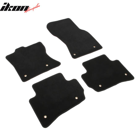 Fits 18-25 Range Rover Velar 17-25 Jaguar F-Pace Floor Mats Carpets Nylon 4PCS
