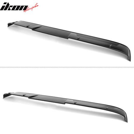 Fits 18-26 Toyota Camry IKON V2 Style Rear Roof Window Spoiler ABS Matte Black