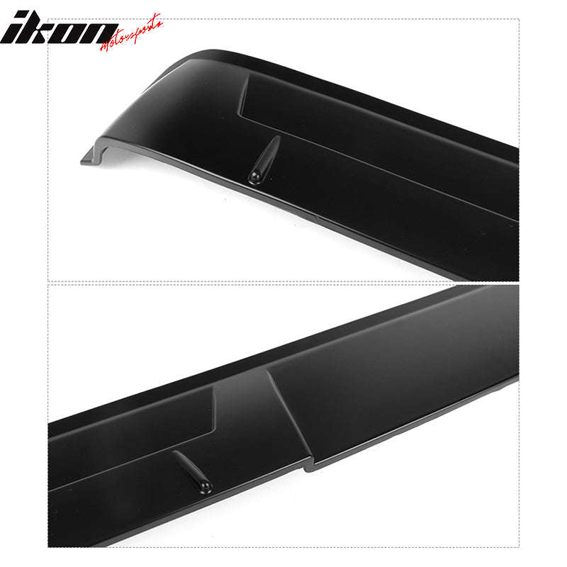 Fits 18-26 Toyota Camry IKON V2 Style Rear Roof Window Spoiler ABS Matte Black