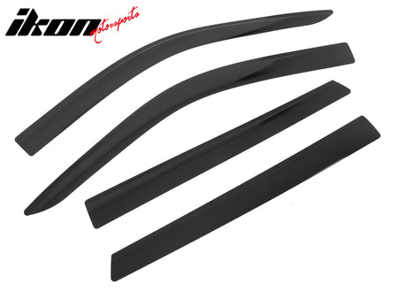 Fits 18-25 Ford Expedition Lincoln Navigator Low Profile Style Window Visors