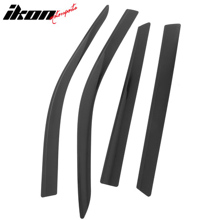 Fits 18-25 Ford Expedition Lincoln Navigator Low Profile Style Window Visors